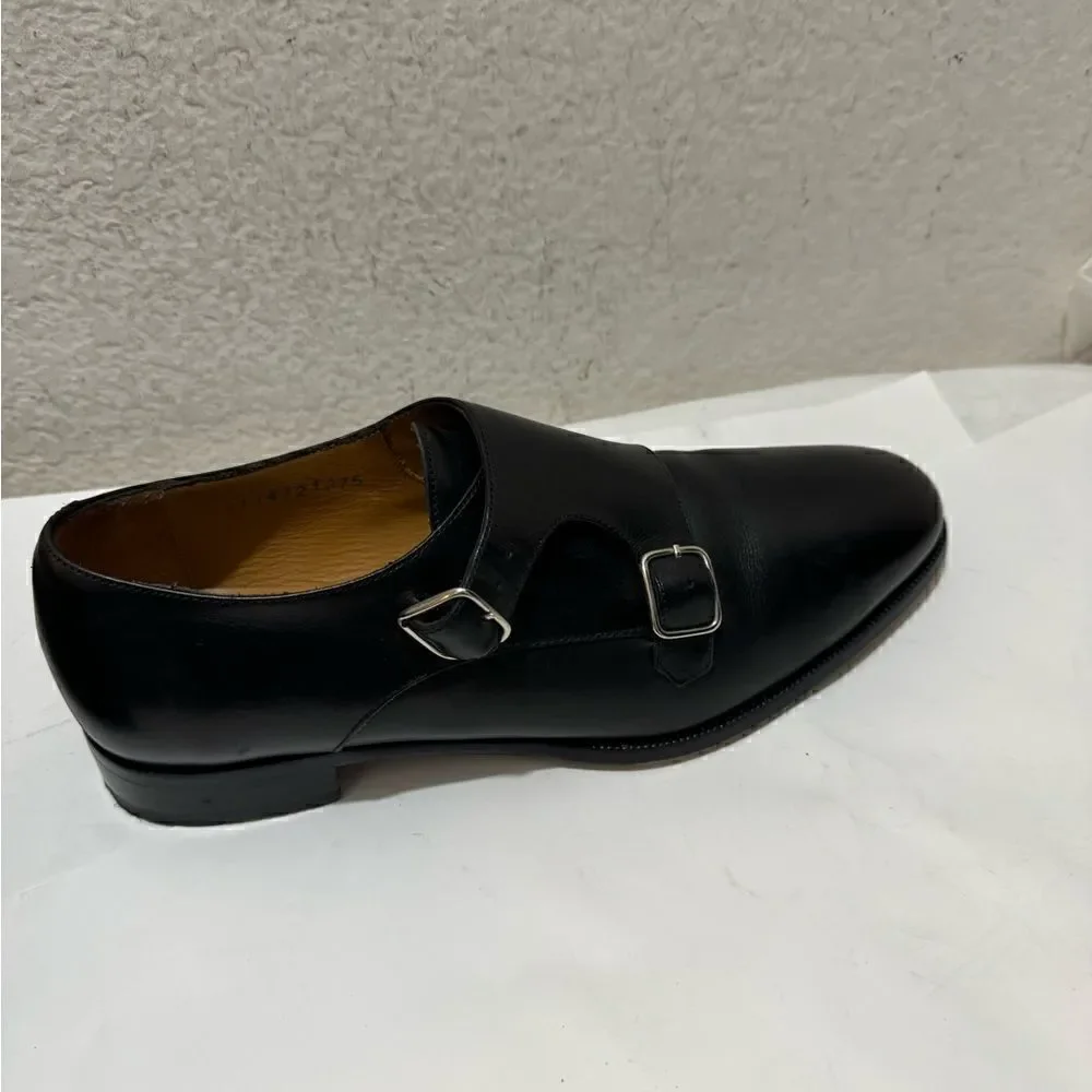 Jack Erwin Stan Double Monk Strap Dress Shoes